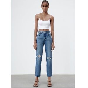 Zara | Slim Fit High Rise Jeans